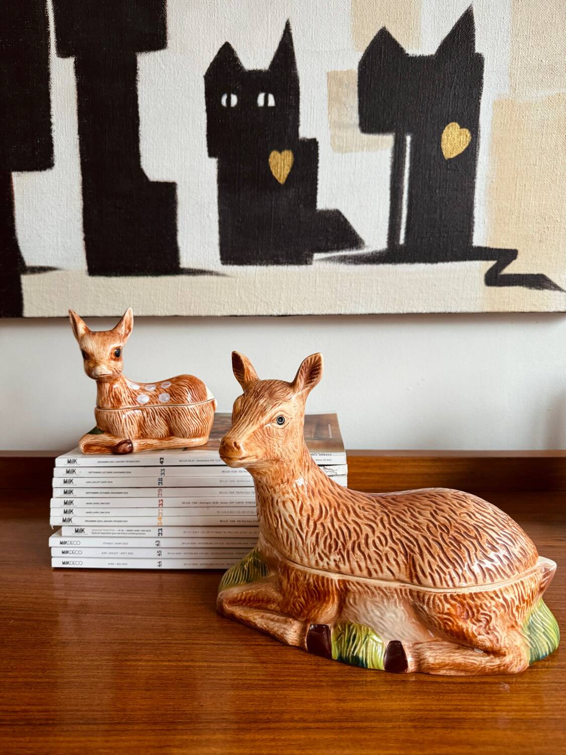 Zoomorphic ceramic