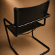Pair of MG5 Cantilever Armchairs in Leather by Matteo Grassi