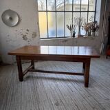 Rustic farmhouse table, solid oak, 2m