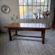 Rustic farmhouse table, solid oak, 2m