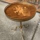 Table d’appoint en laiton vintage