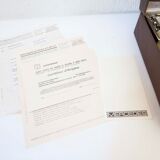 Mercedes character typewriter elite 1969