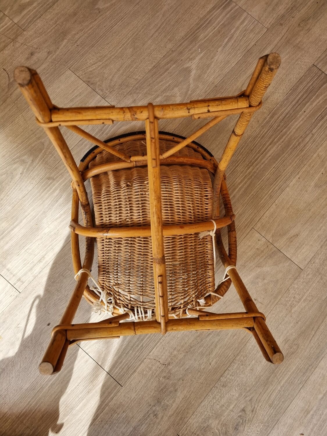 Rattan armchair from 1970