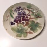 Assiette en barbotine KG St Clément
