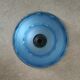 Pair hanging lamp Abat-jour blue glass
