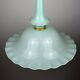 Vintage Murano glass pendant lamp attributed to Venini, Italy, 1970s.