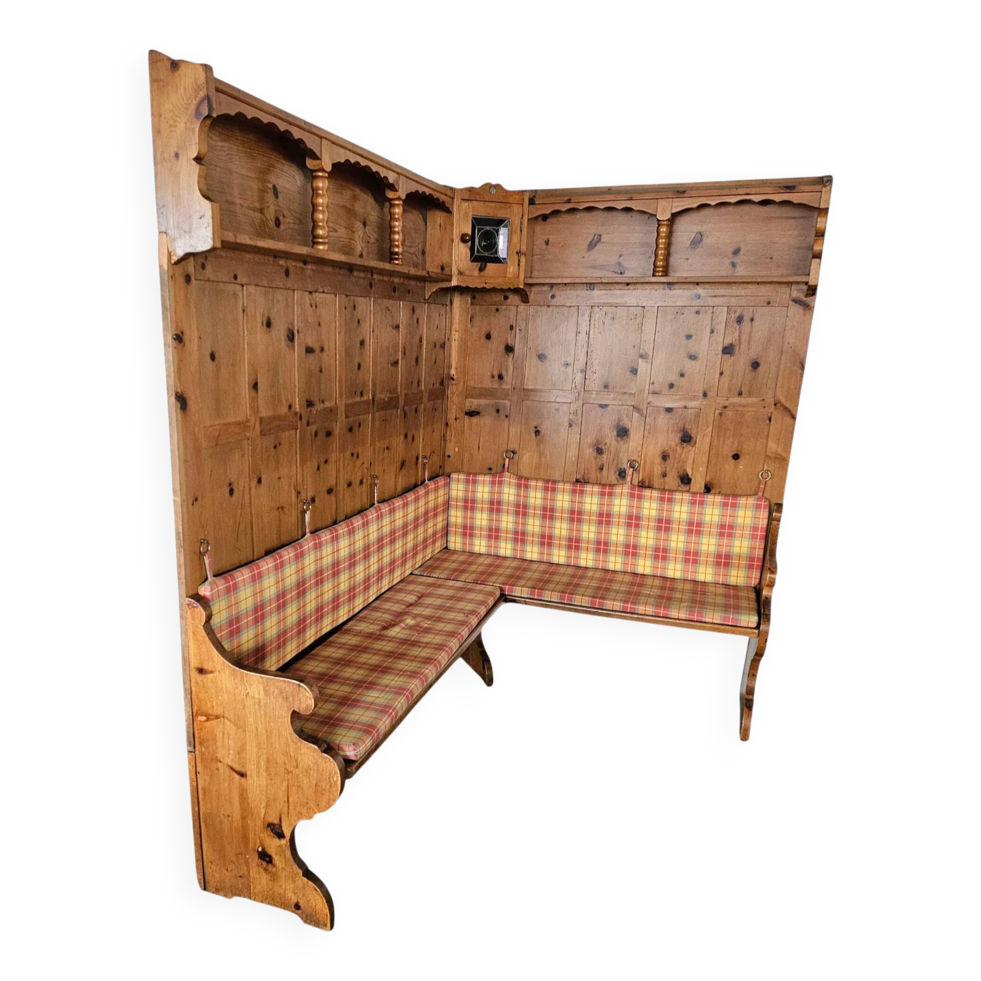 Tiroler corner panels and corner bench 1950s