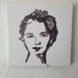 Woman - original painting on canvas