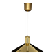 Small brass pendant lamp by Florian Schulz, Germany