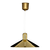 Small brass pendant lamp by Florian Schulz, Germany