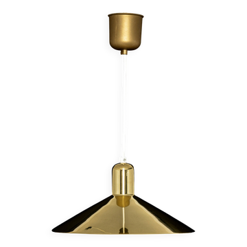 Small brass pendant lamp by Florian Schulz, Germany