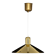Small brass pendant lamp by Florian Schulz, Germany