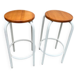 Designer metal stool