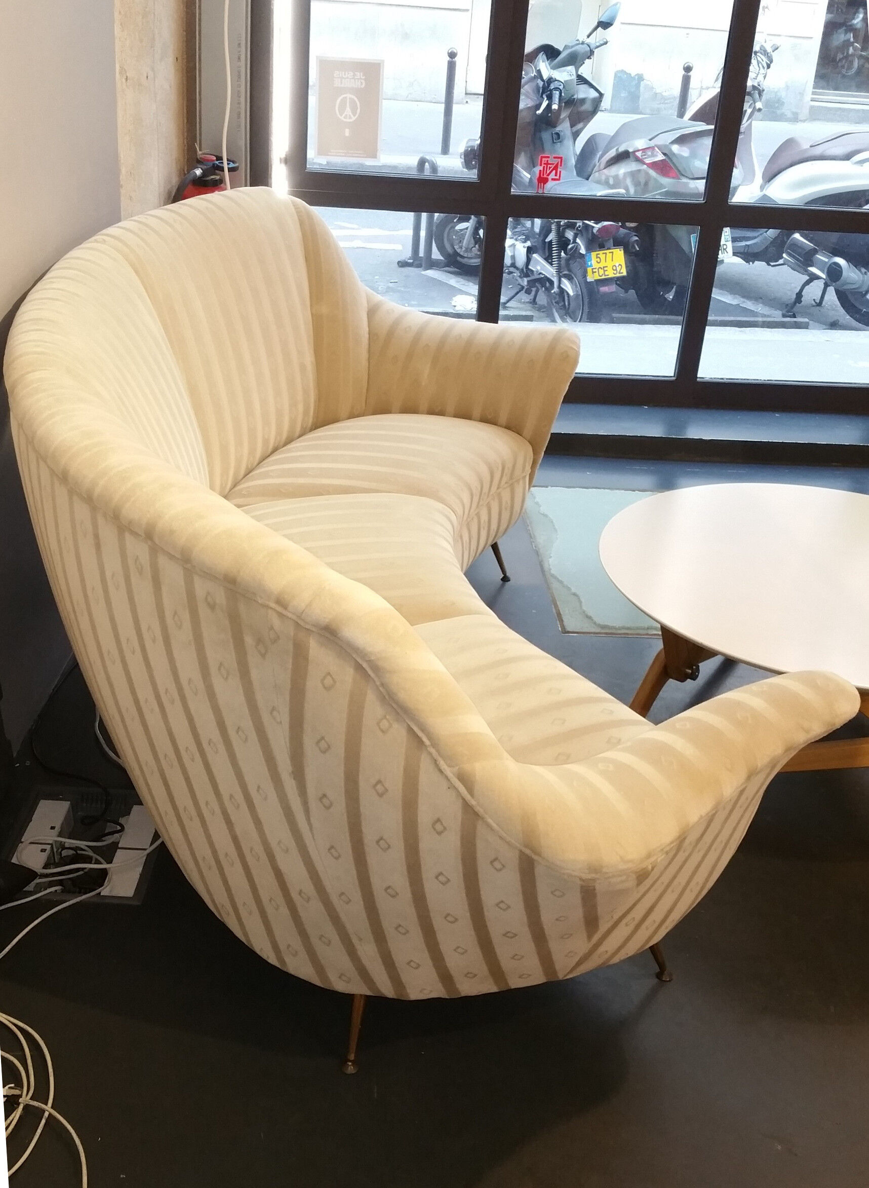 Sofa Design Arc of "Ico Parisi" of 50-60 years