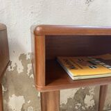 Pair of Scandinavian teak bedside tables
