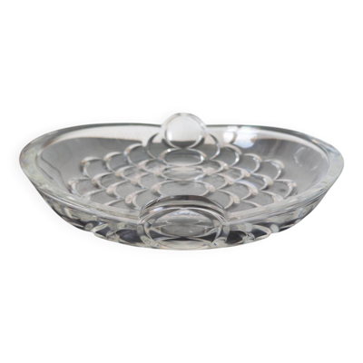 Coupe  scandinave en verre d'art par Ann Warf pour Kosta Boda