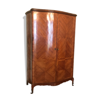 Louis XV rosewood marquetry wardrobe in the style of Louis 16,15