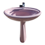 Vintage 70s Pink Washbasin