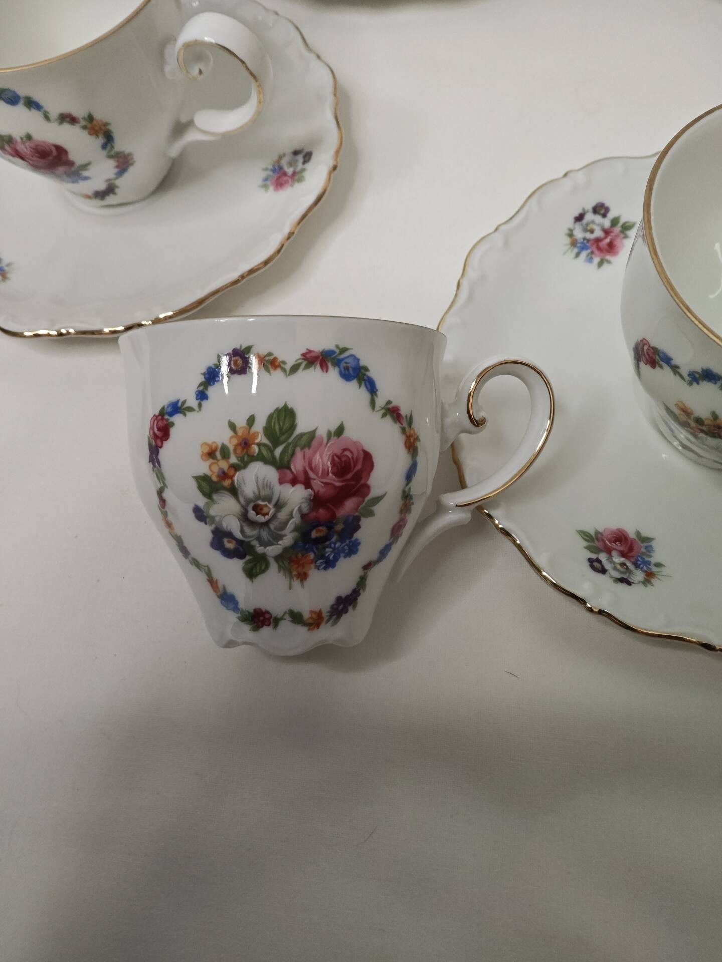 Tasses à thé Bavaria