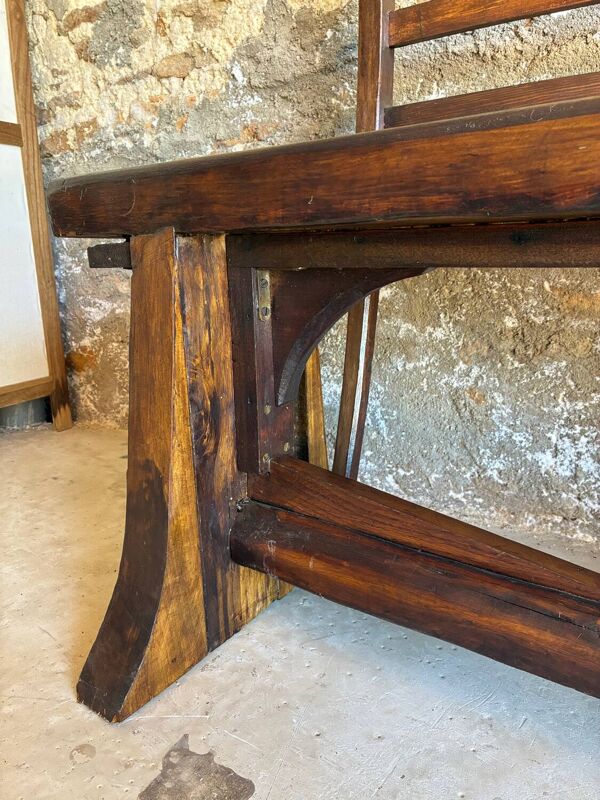 Banc d entrée rustique/brutalise