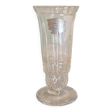 Saint Lambert crystal vase