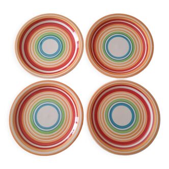 Set of 4 plates