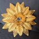 Vintage wall light "Sun and Flower" in the style of Banci Firenze (1960s)
