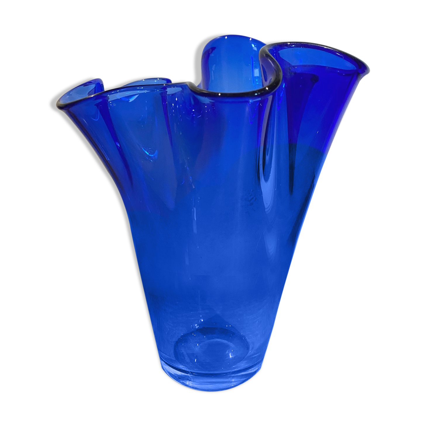 Vase mouchoir italien Murano