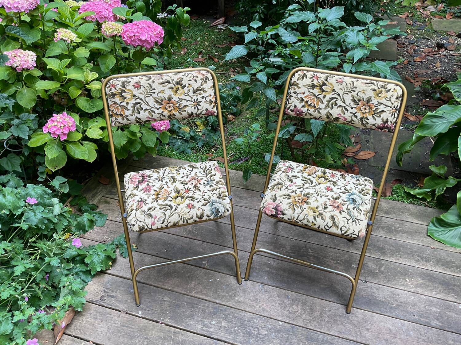 Lafuma Chantazur folding chairs