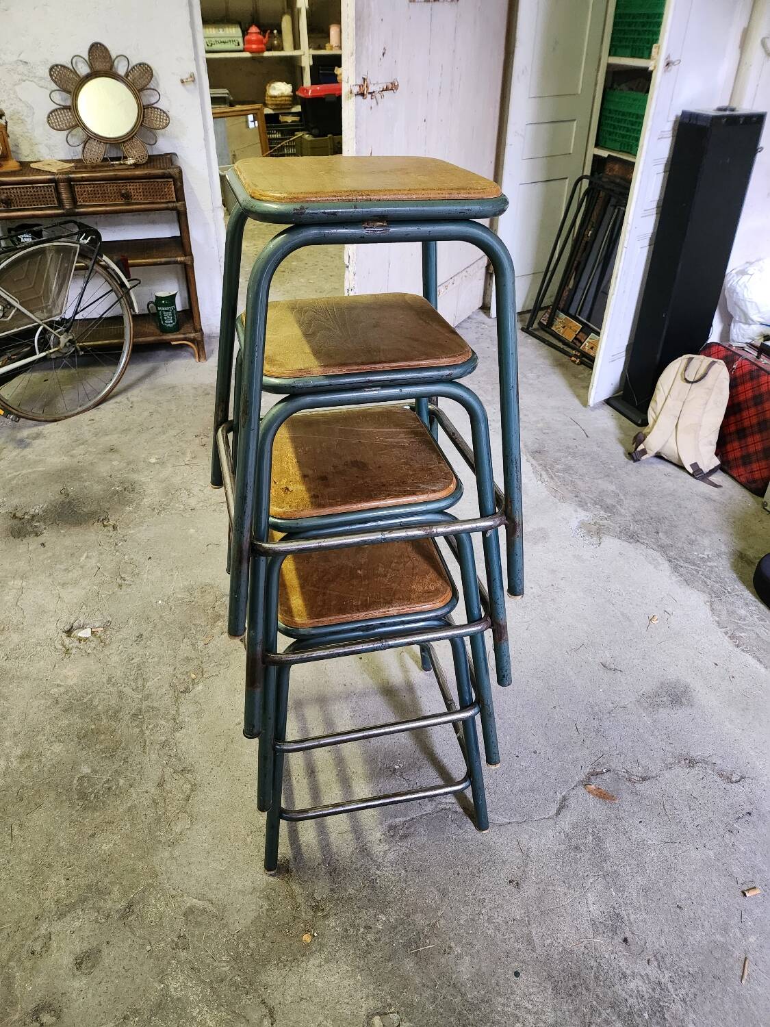 Old school stool
