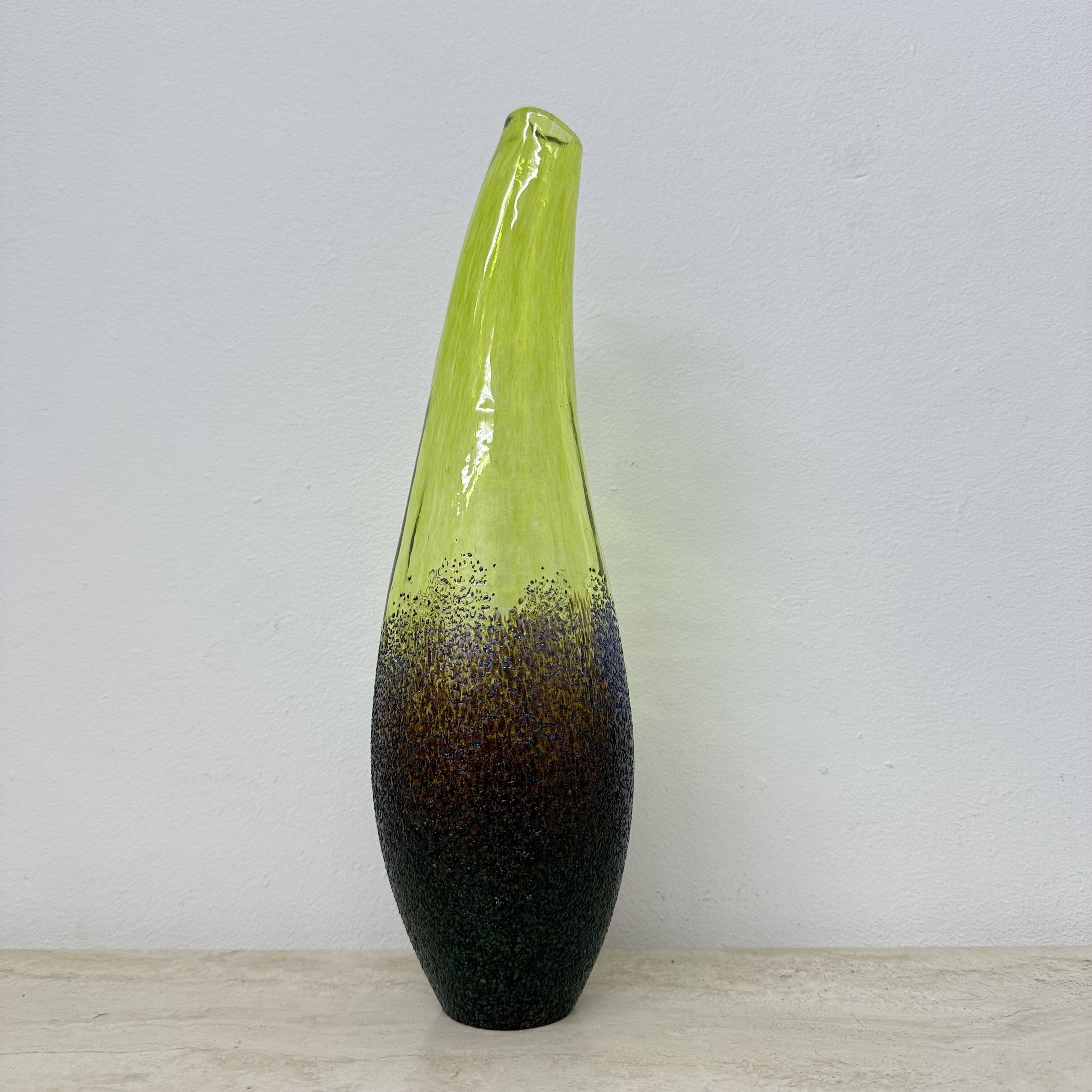 Set of 3 Monica Backstrom for Kosta boda Sweden Moonlanding vases