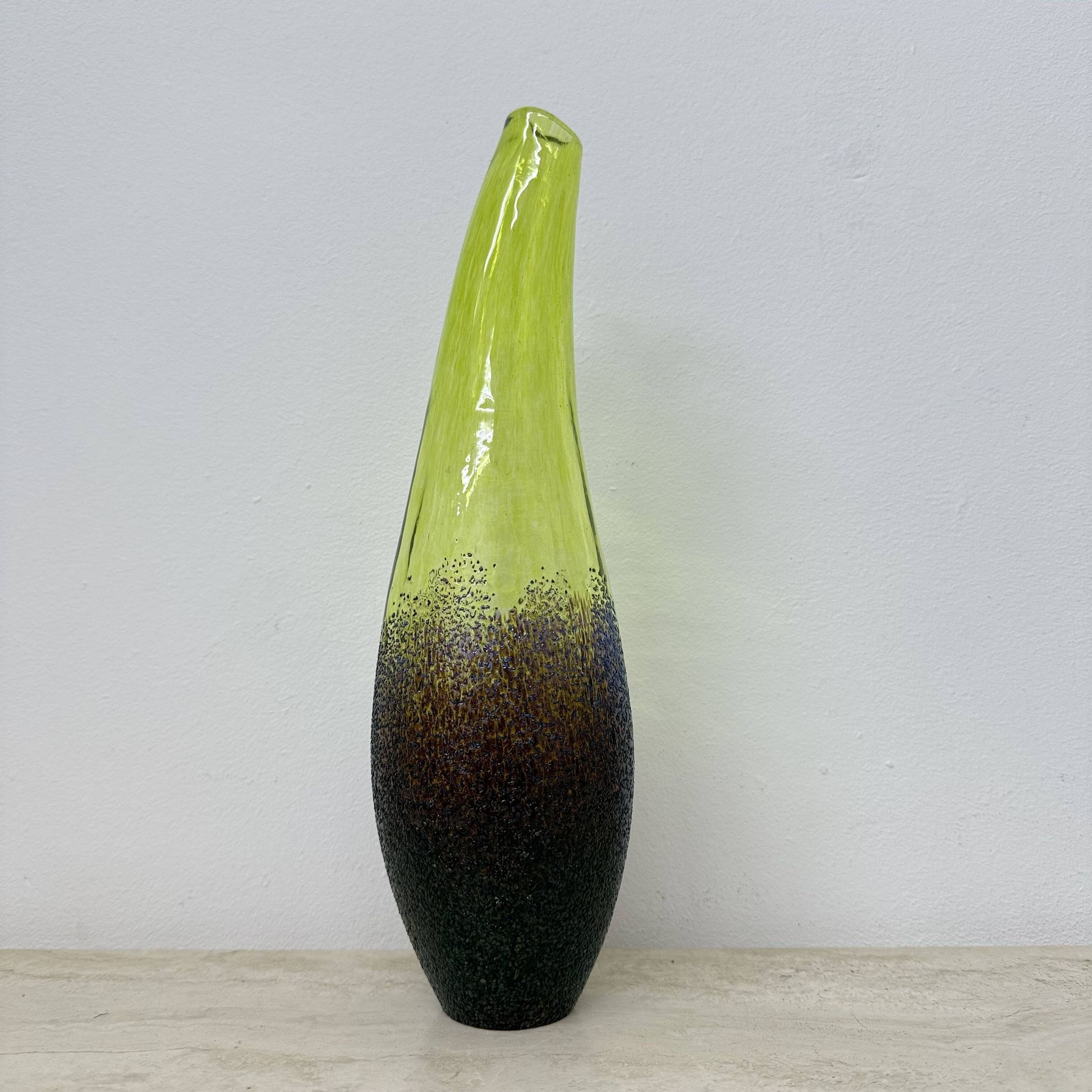 Ensemble de 3 vases Moonlanding de Monica Backstrom pour Kosta Boda Sweden