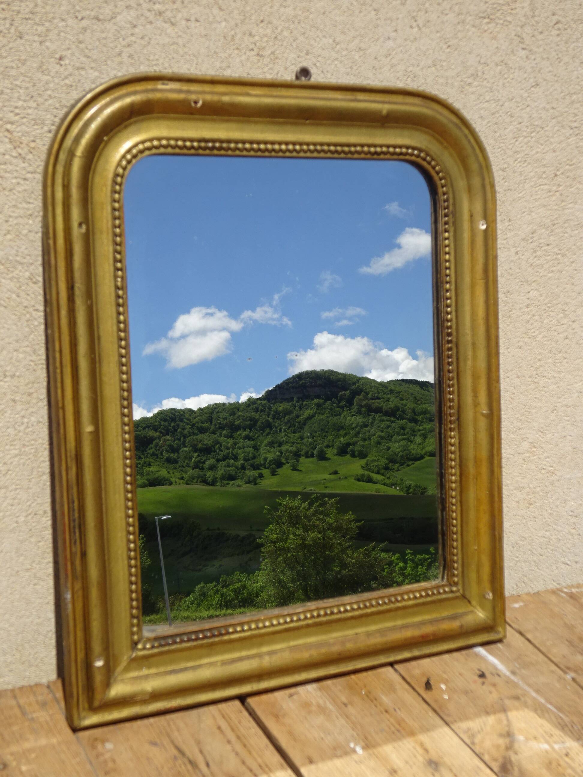 Antique Louis Philippe mirror 54x45 cm