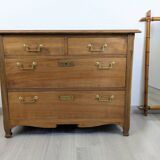 Antique marine chest of drawers in solid wood – charm and maritime spirit