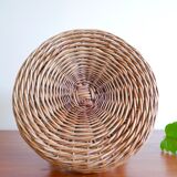 Tripod stool wicker Tony Paul, 50 years