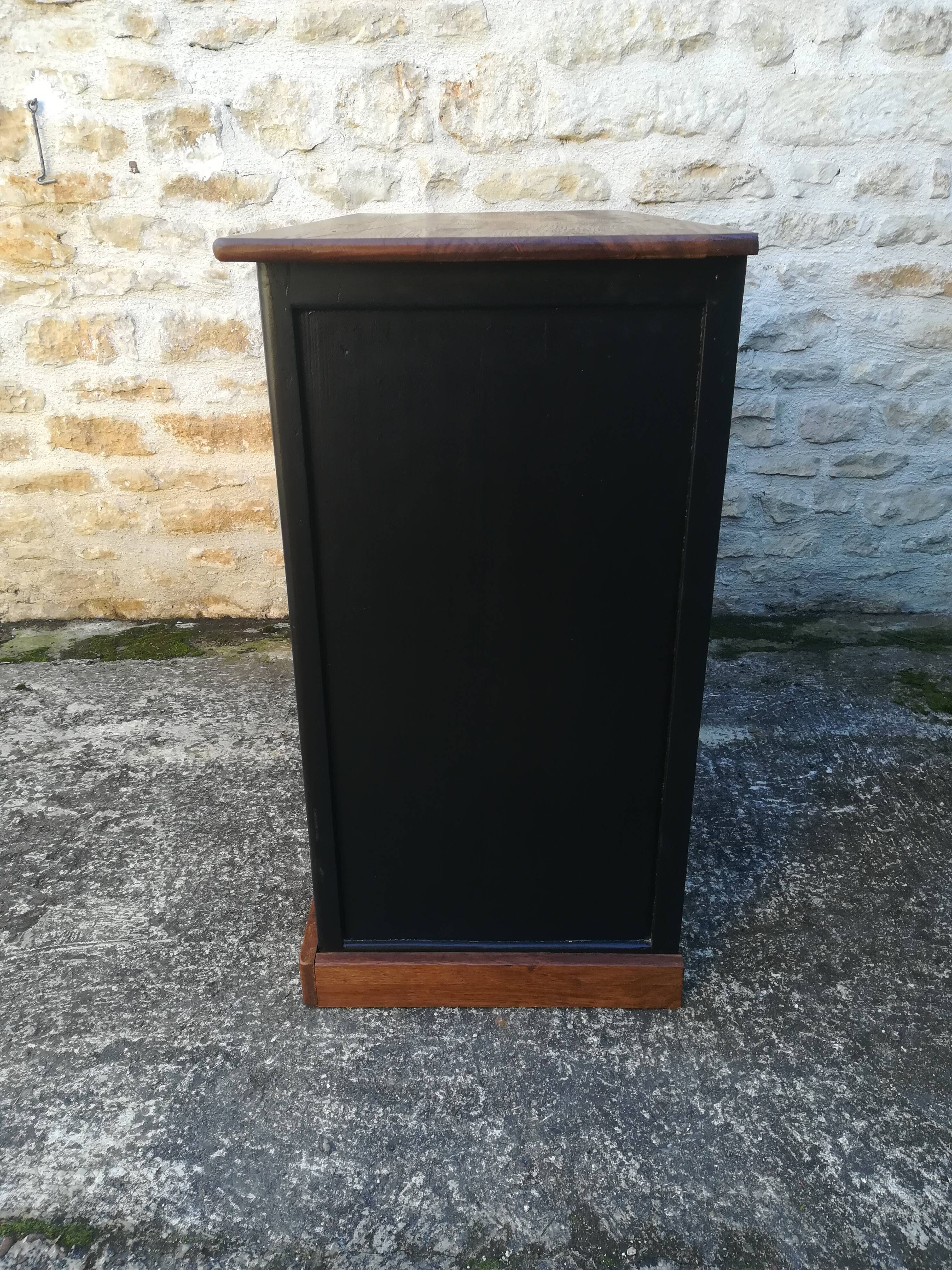 Meuble de métier en bois