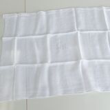 Old tablecloth with 6 towels