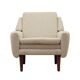 Cream armchair, Danish design, 1970s, production: Denmark