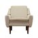 Cream armchair, Danish design, 1970s, production: Denmark