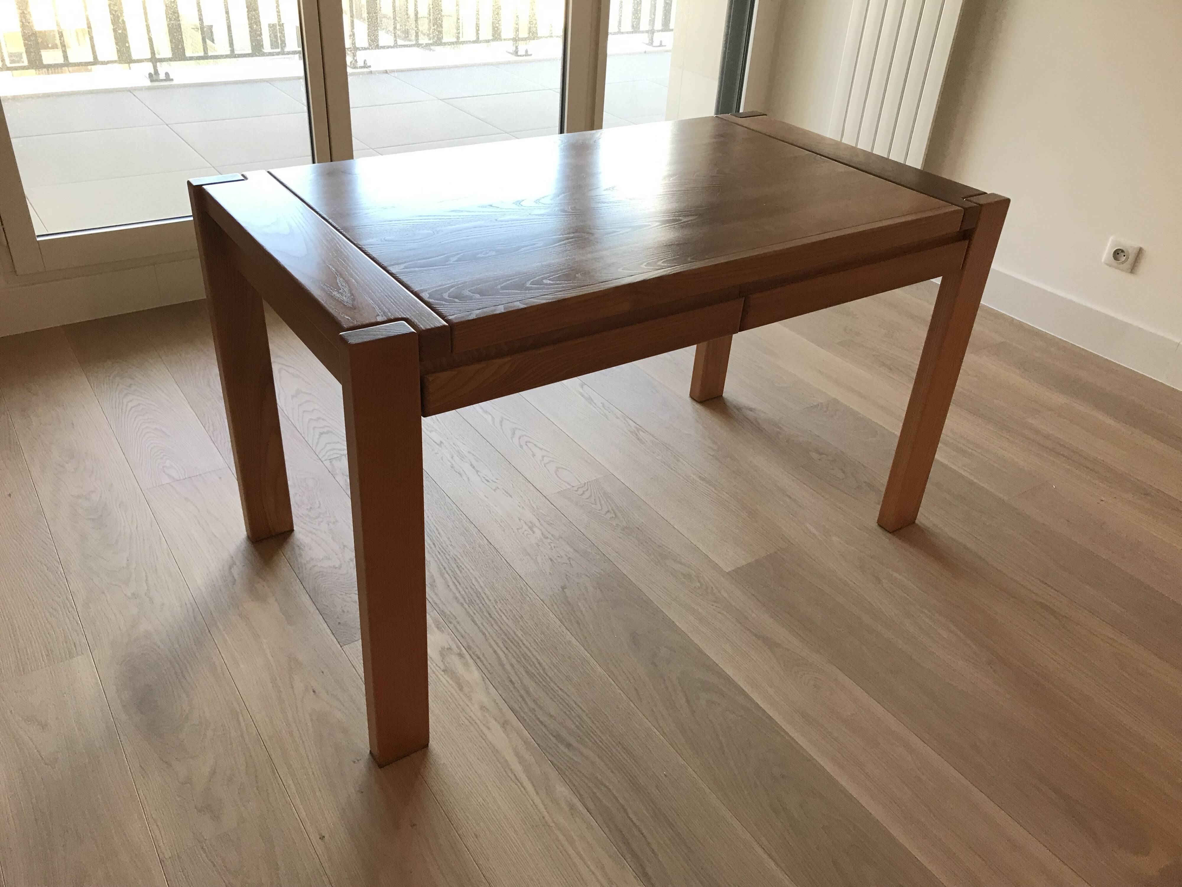 Solid oak desk
