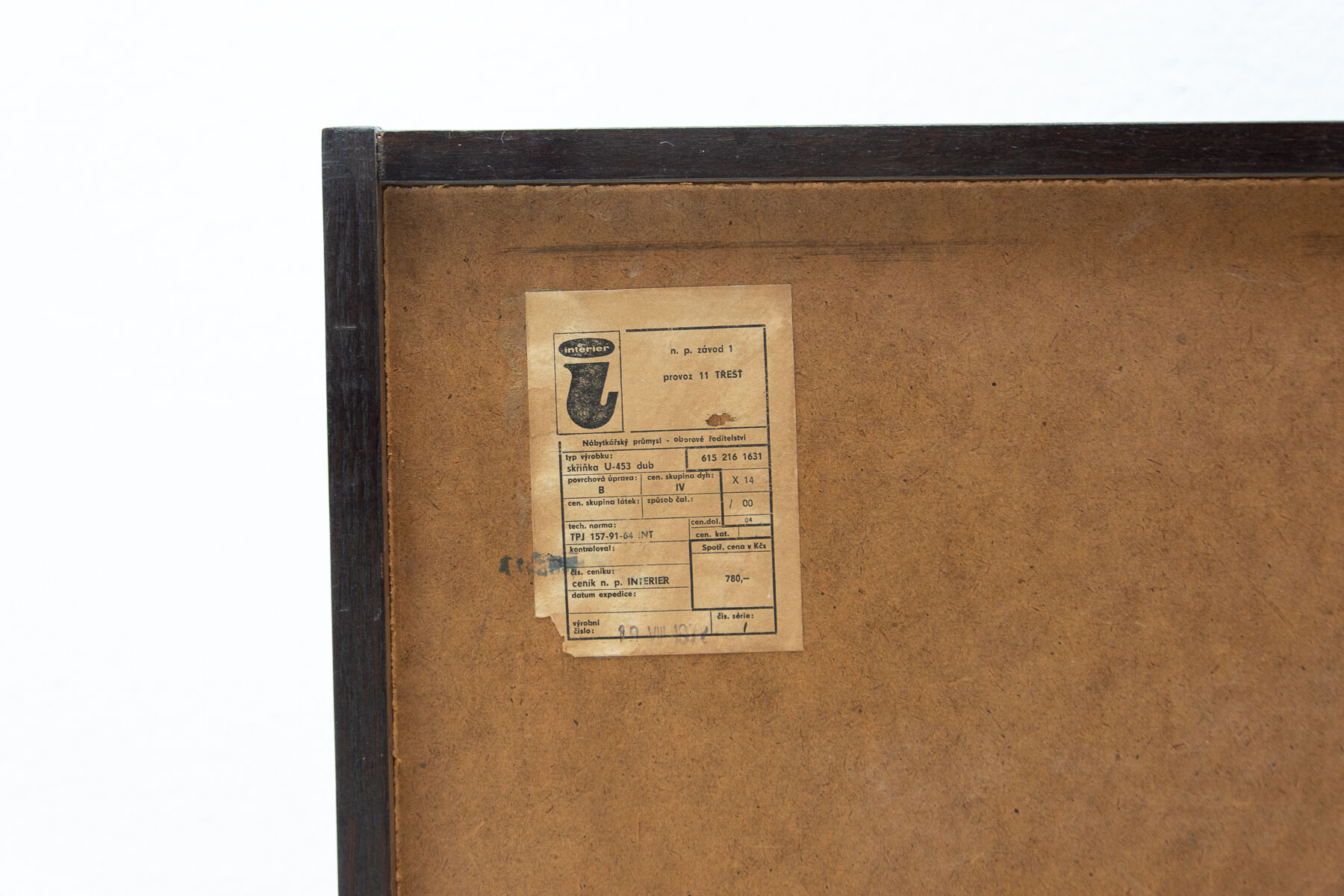 Mid century chest of drawers No. U-453 by Jiri Jiroutek, Czechoslovakia, 1960´s