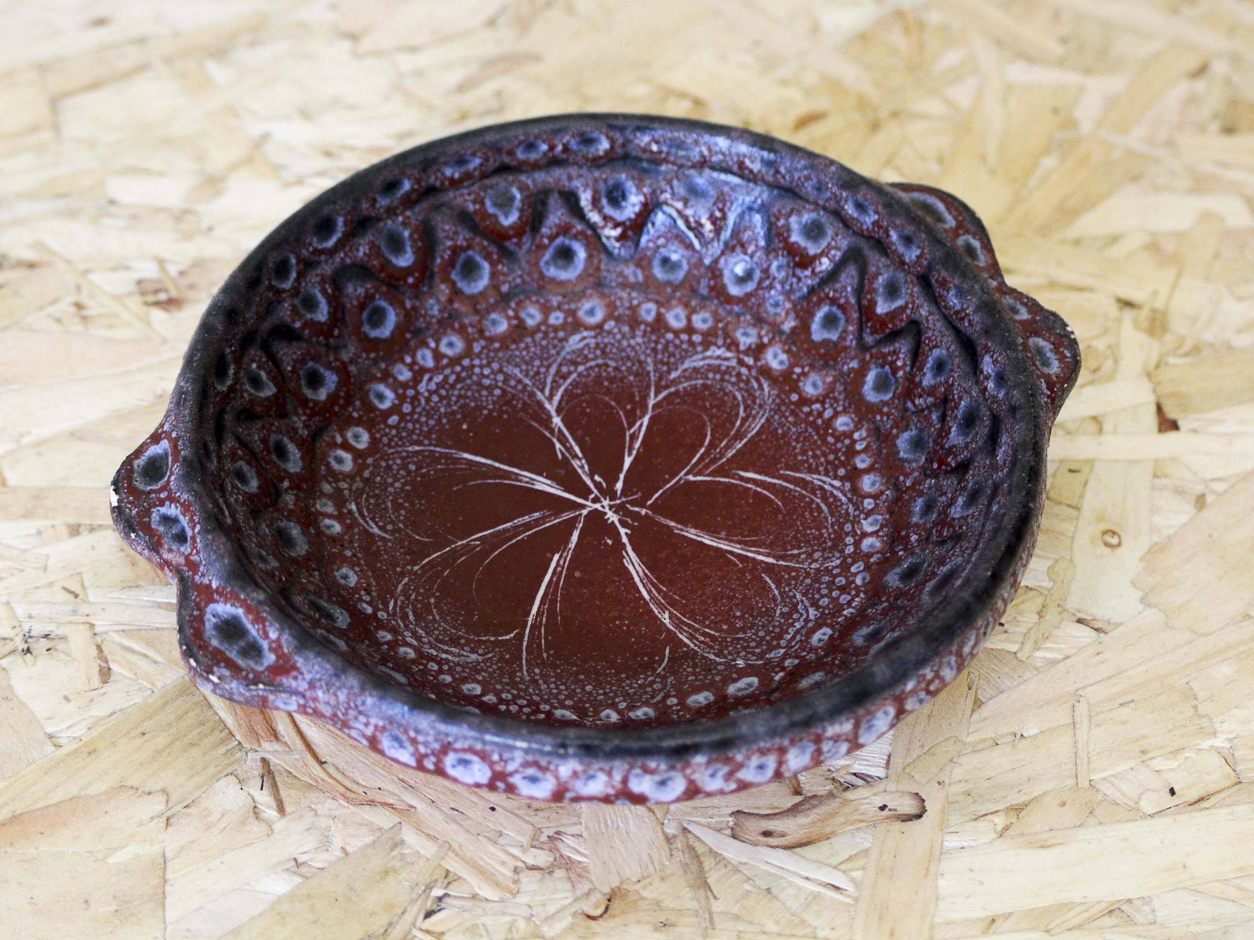 Empty ceramic pocket cup by Jean Austruy