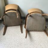 Pair of bridge chairs