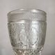Large Médicis vase in crystal 23.5 cm