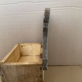Tabouret coffre ancien