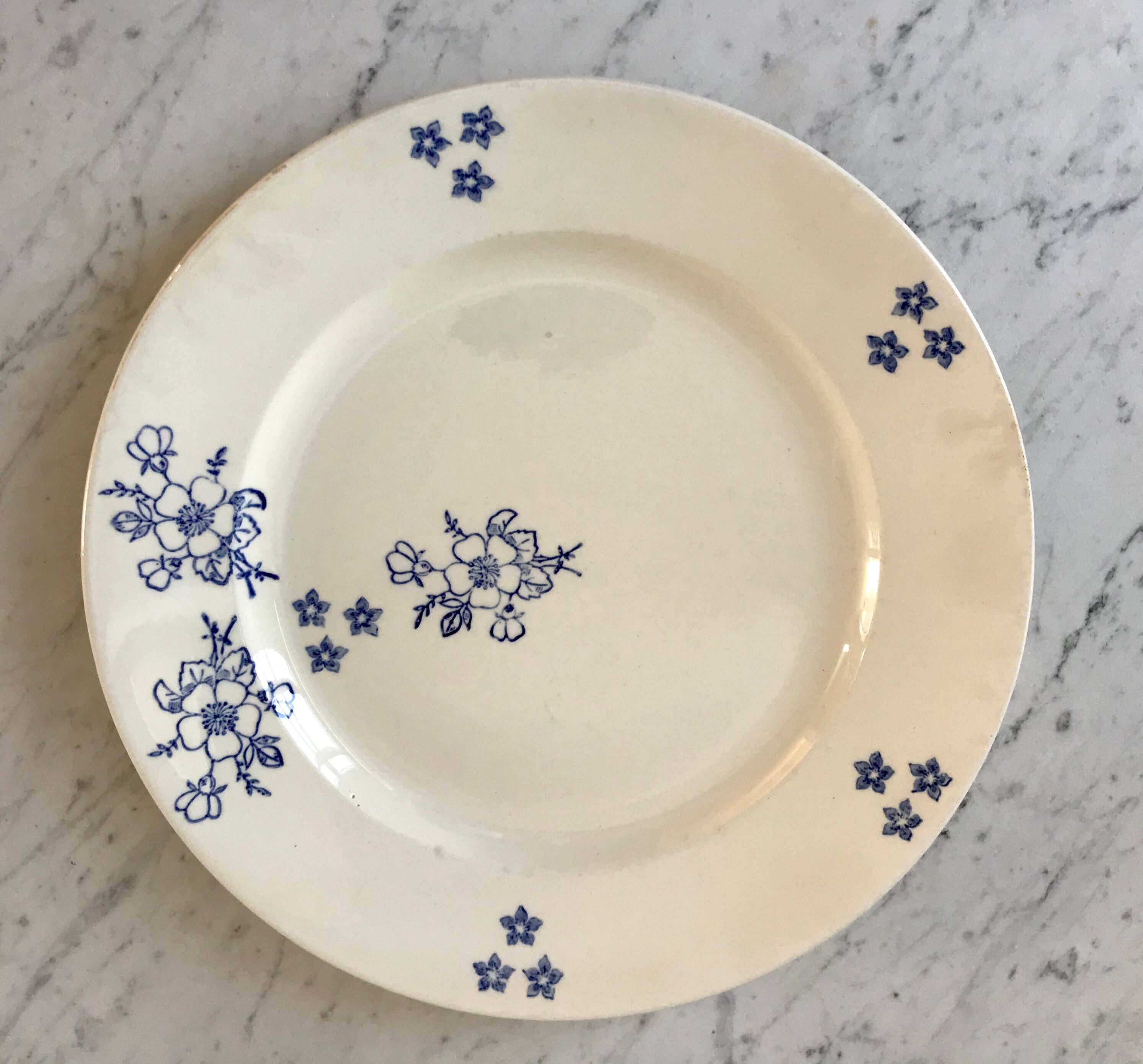 Round dish Longwy 20s