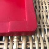 Red desk lamp with pencil holder 80/90'