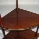 Corner shelf on legs from the 60s