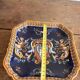Plate Bowl Basket Earthenware Gien Renaissance Model Angel Cherub