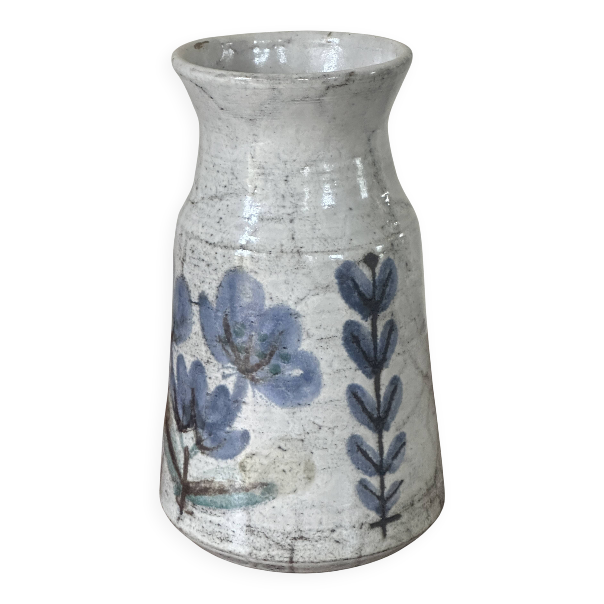 Vase céramique Gustave Raynaud vintage années 60